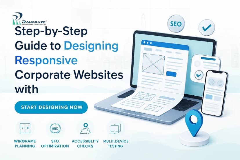 Step-by-Step Guide to Designing Responsive Corporate Websites with SEO and Accessibility Tips
