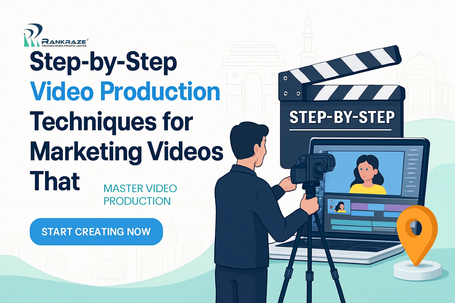 Video Production Techniques for Marketing Videos: Step-by-Step Guide